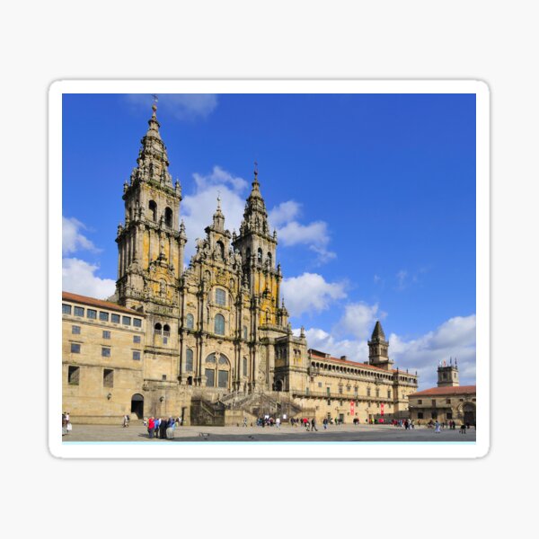Santiago de Compostela Cathedral Sticker