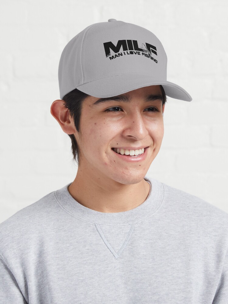 FISHING MILF DESIGN Man I love fishing Cap for Sale by Pexilus