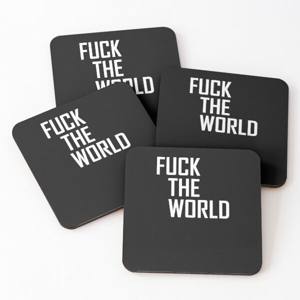 Item preview, Fuck The World designed and sold by HiddenStar02.
