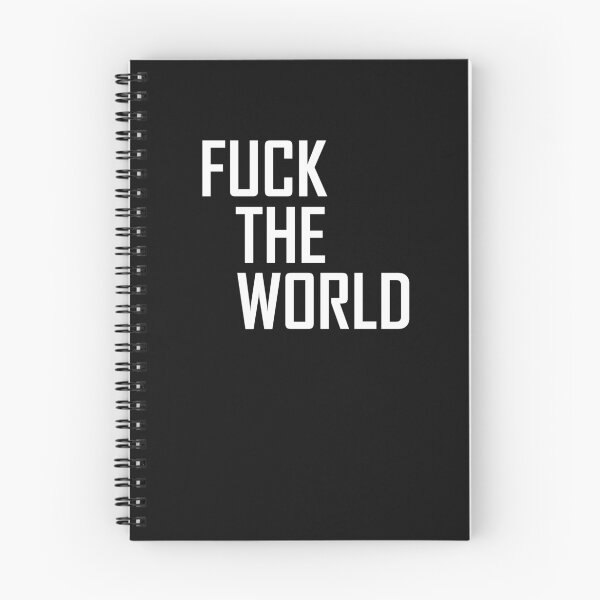 Item preview, Fuck The World designed and sold by HiddenStar02.