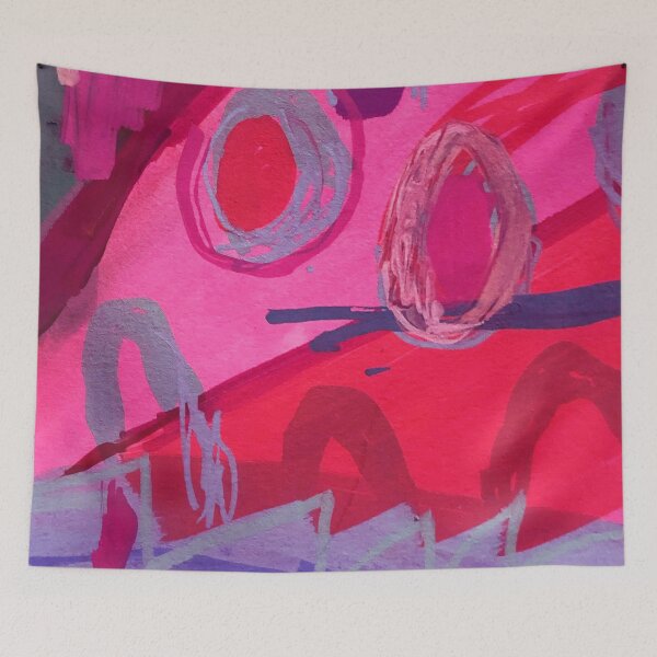 Item preview, Magenta Skribble designed and sold by Janice Aitken.