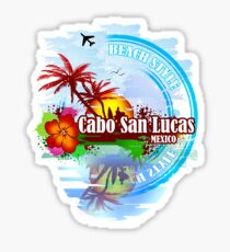 Cabo San Lucas Beach Style Sticker