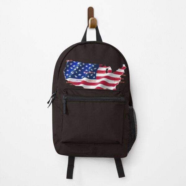 Item preview, u.s flag map designed and sold by nigejohn.