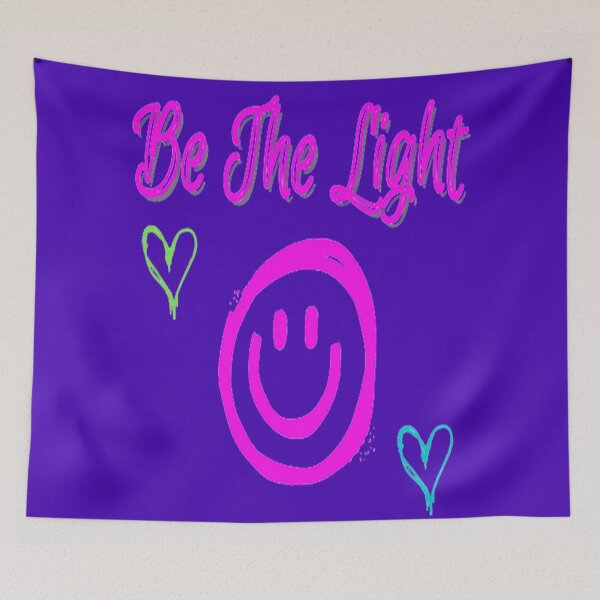 Item preview, Sé la luz, estilo retro, palabras, ilustración abstracta, citas motivacionales designed and sold by Adri Barnard.