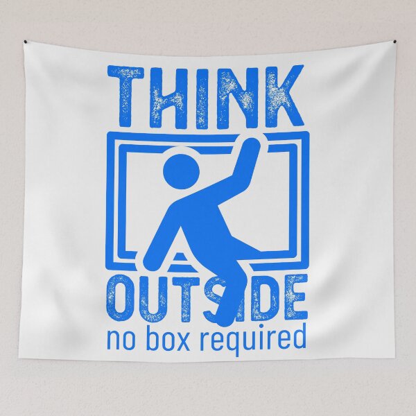 Item preview, Think Outside No Box Required designed and sold by aoichan3939.