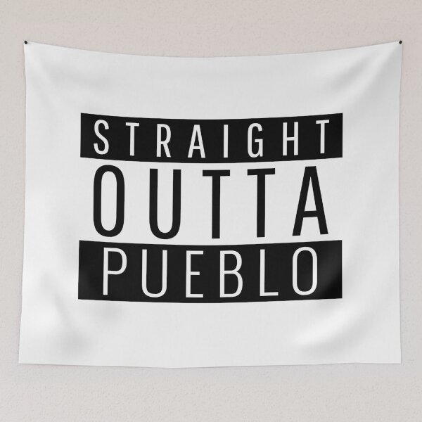 Item preview, Straight Outta Pueblo Colorado  designed and sold by Teelogic.