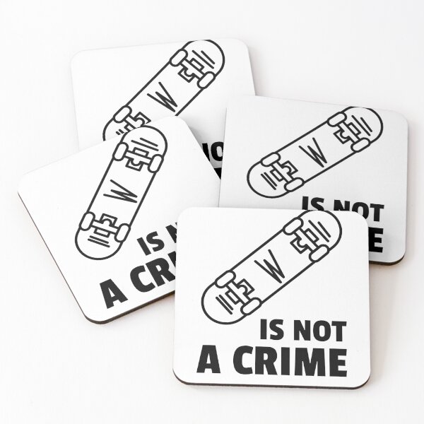 Item preview, Skateboarding Is Not A Crime designed and sold by Studio TANFF.