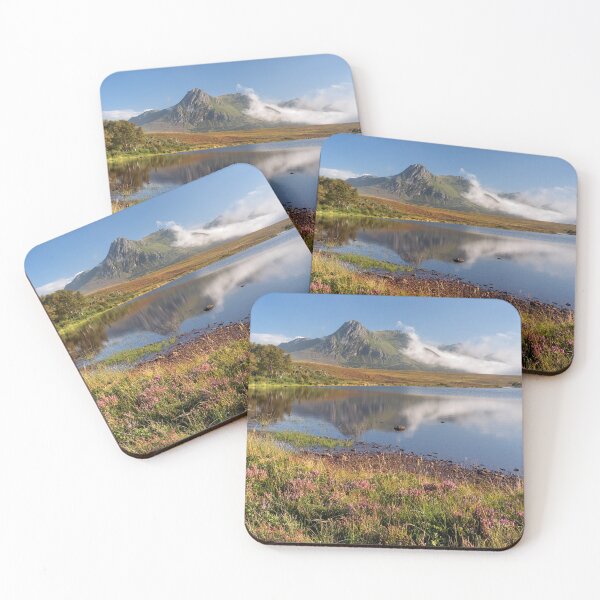 Item preview, Ben Loyal in Late Summer Lochan Hakel Scotland designed and sold by PhotosEcosse.