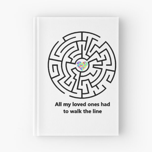 Item preview, Autism Puzzle Heart maze, walk the line designed and sold by Hypnotees.