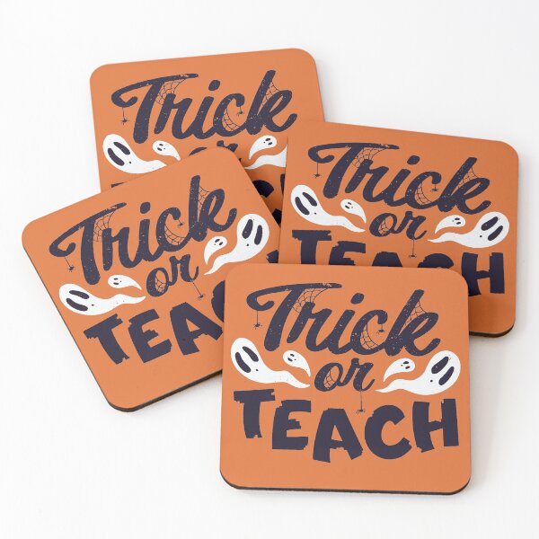Item preview, Trick or Teach // Funny Teacher Halloween designed and sold by SLAG-Creative.