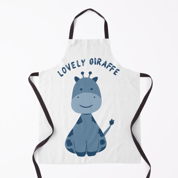Item preview, lovely giraffe blue kids blue children gift cute cute designed and sold by MeryemSpace.