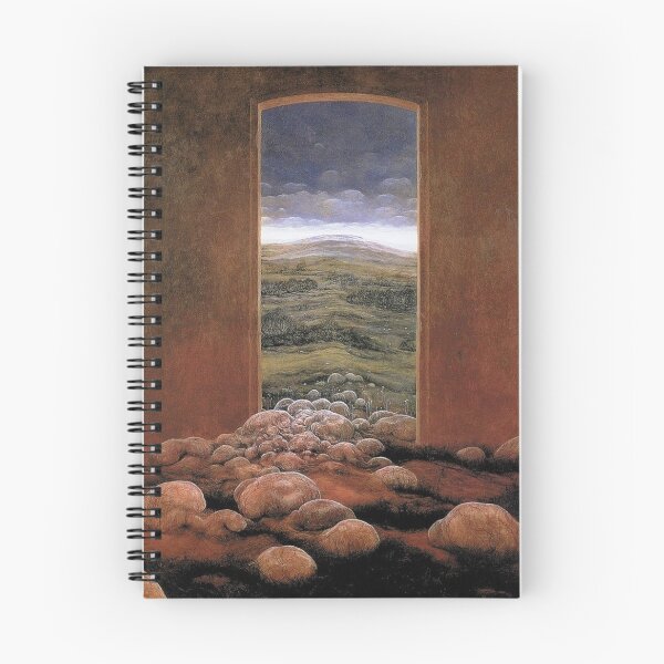Item preview, Untitled (Doorway), by Zdzisław Beksiński designed and sold by JustContemplate.