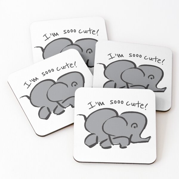 Item preview, I'm sooo cute! Baby Elephant designed and sold by Denise Migliaccio.