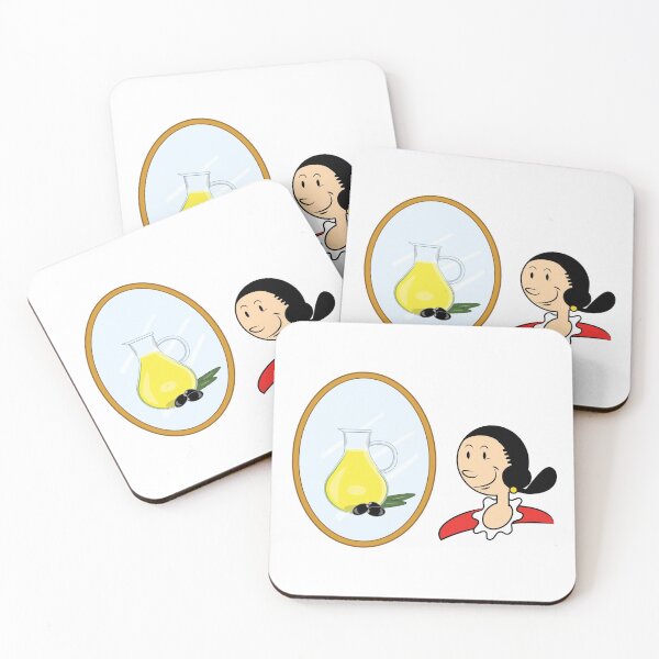 Item preview, Olive Oyl and Mirror designed and sold by miyaavkatz.