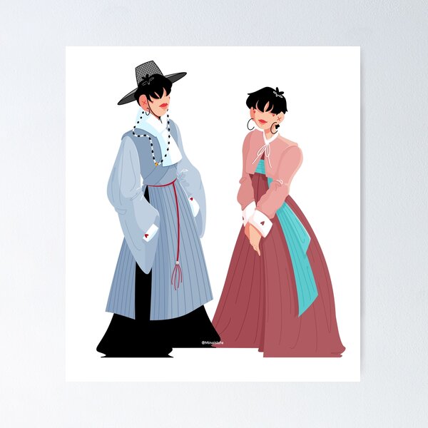 Item preview, Hanboks designed and sold by MinaIsLate.