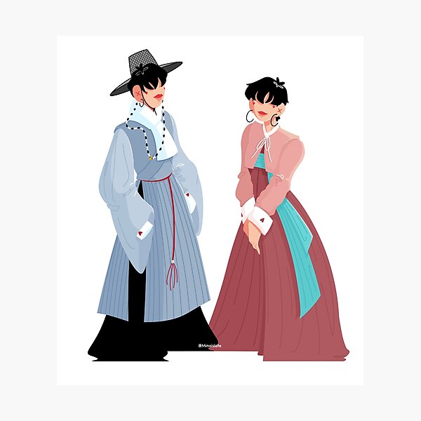 Item preview, Hanboks designed and sold by MinaIsLate.