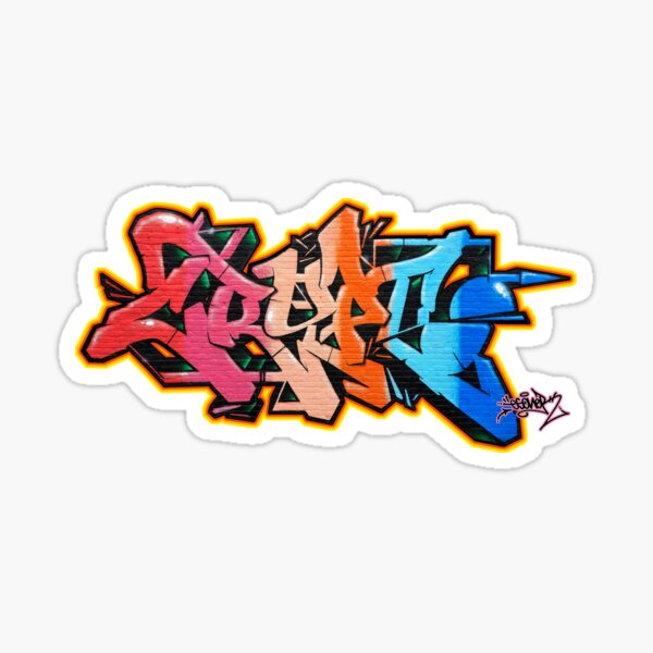 Item preview, CRYPTO BY ESONE URBAN GRAFFITI STREET STYLE  designed and sold by GraffitiBomberZ.