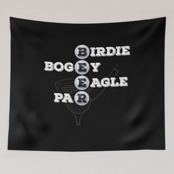 Item preview, Birdie Bogey Eagle Par Beer Golf Ball Funny Golfer designed and sold by Dressed For  Duty.