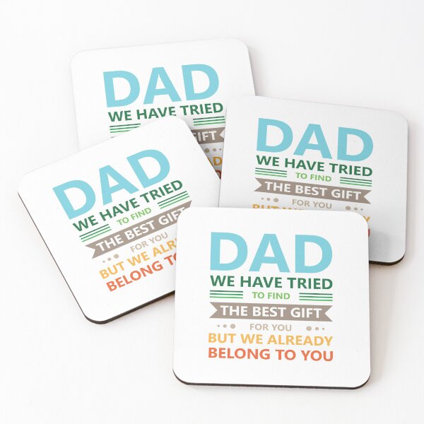 Item preview, Funny Fathers Day Dad from Daughter Son Wife for Daddy Mix Colour Text Base designed and sold by Babadollcraft.