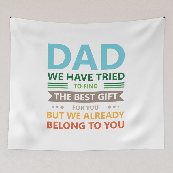 Item preview, Funny Fathers Day Dad from Daughter Son Wife for Daddy Mix Colour Text Base designed and sold by Babadollcraft.