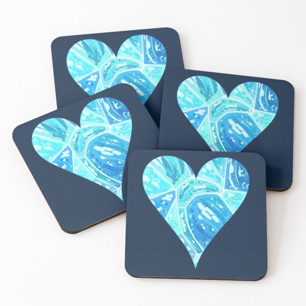 Item preview, Ocean Crystal Heart designed and sold by PocketShadow.