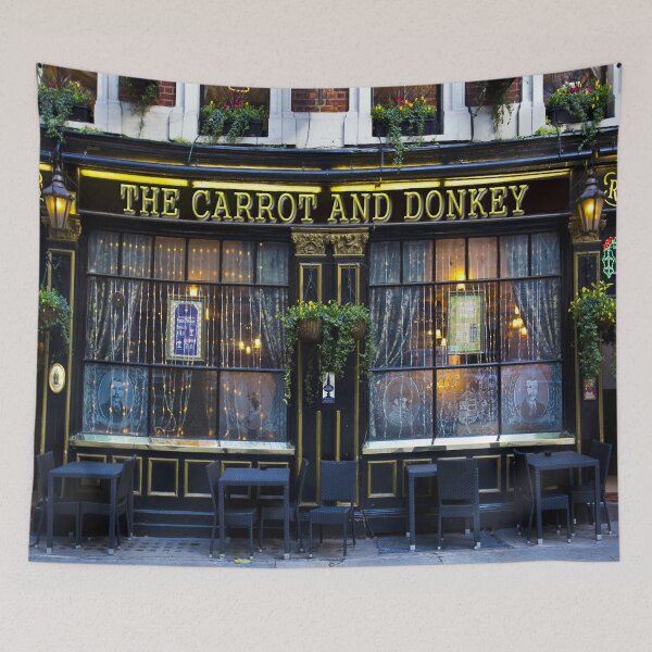Item preview, Carrot And Donkey Pub designed and sold by Londonimages.