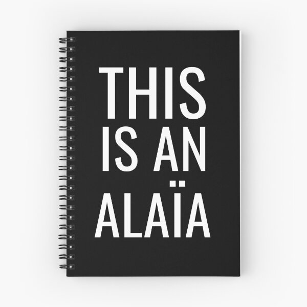 Item preview, This Is An Alaia | Black designed and sold by NoirOwned.