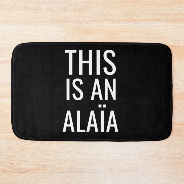 Item preview, This Is An Alaia | Black designed and sold by NoirOwned.