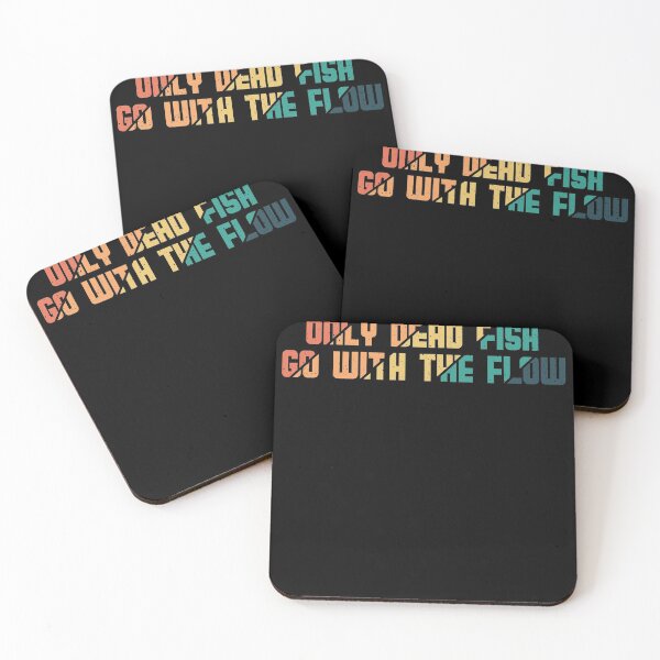 Item preview, Only Dead Fish Go With The Flow (grunge texture) designed and sold by Unohana.