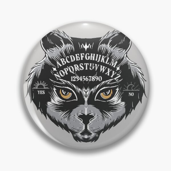 Item preview, Black Cat Ouiji Board designed and sold by SLAG-Creative.