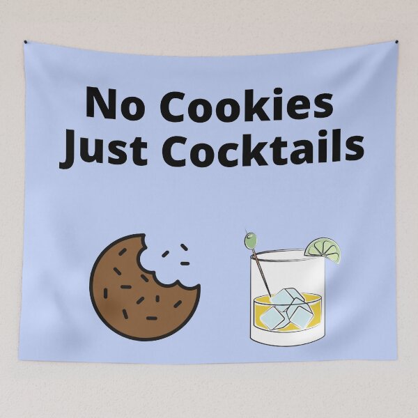 Item preview, no cookies just cocktails designed and sold by Zaibo.
