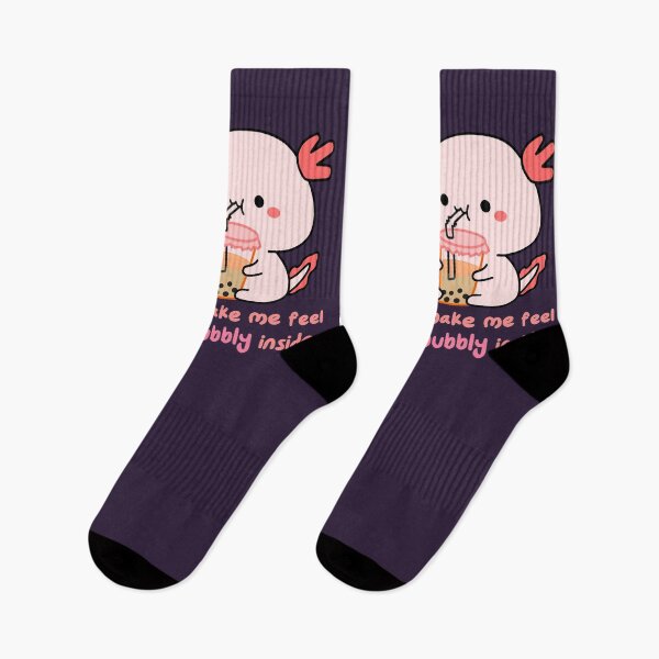Item preview, Bubble Tea Girl Leucistic Axolotl  designed and sold by lazarosdesign.