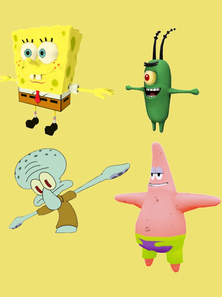 Spongebob doing the t-pose