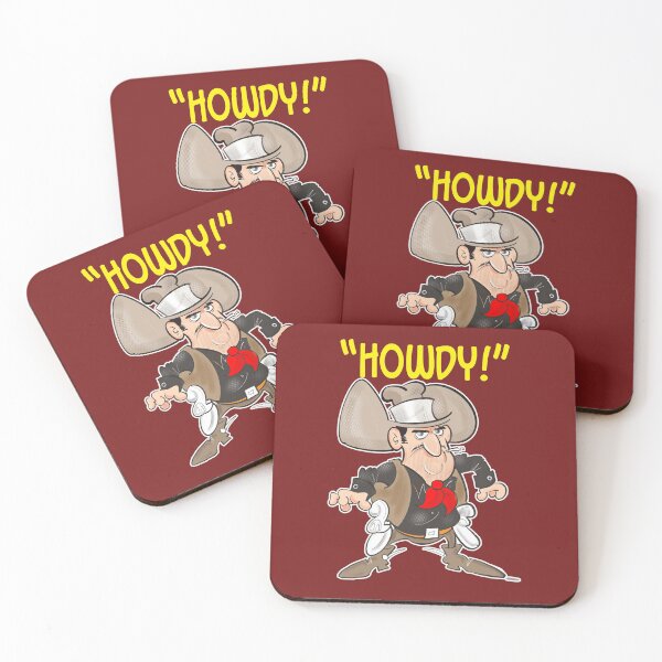 Item preview, Cowboy says "Howdy" designed and sold by jimbairn.