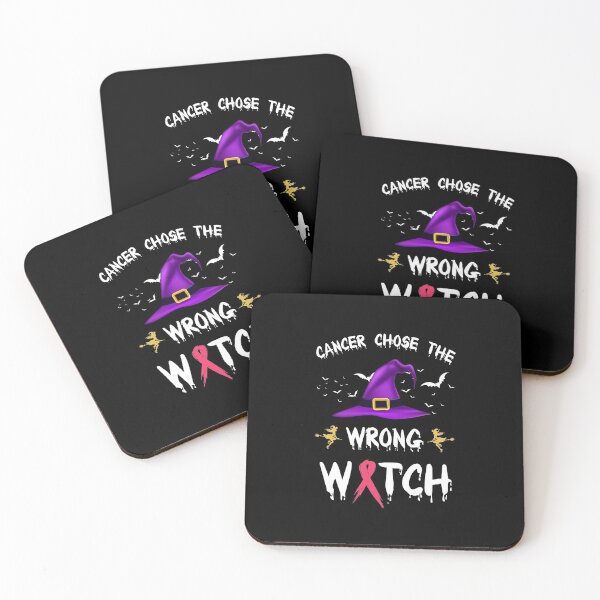 Item preview, Cancer Chose The Wrong Witch Halloween Costume Pink Ribbon designed and sold by BELASKRI STORE.