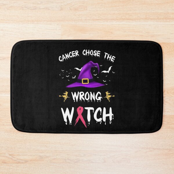 Item preview, Cancer Chose The Wrong Witch Halloween Costume Pink Ribbon designed and sold by BELASKRI STORE.