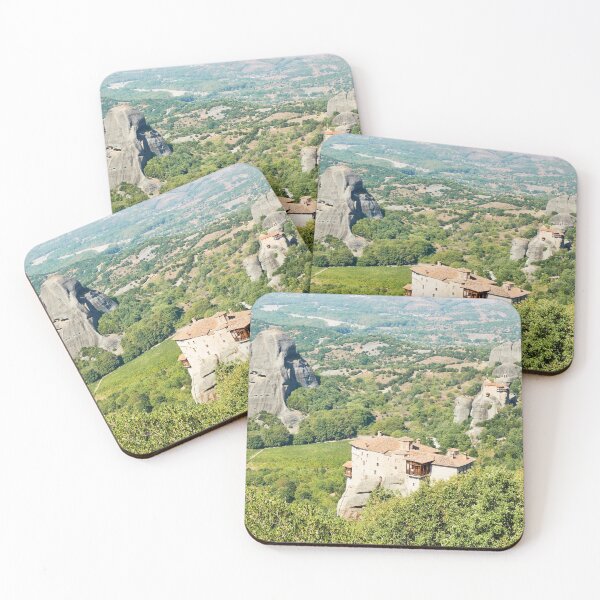 Artikelvorschau, Klöster auf den Klippen in Meteora - griechische Landschaft entworfen und verkauft von vuelo.