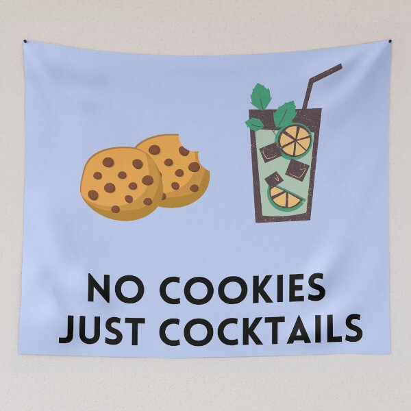 Item preview, no cookies just cocktails designed and sold by Zaibo.