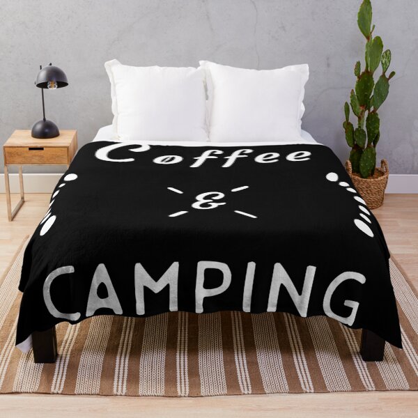 Item preview, Coffee and Camping - Text based design designed and sold by GerhardInk.