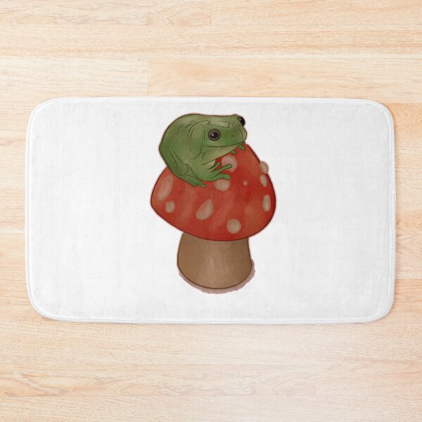 Item preview, Froggie Friend on a Mushroom designed and sold by LoraLoo.
