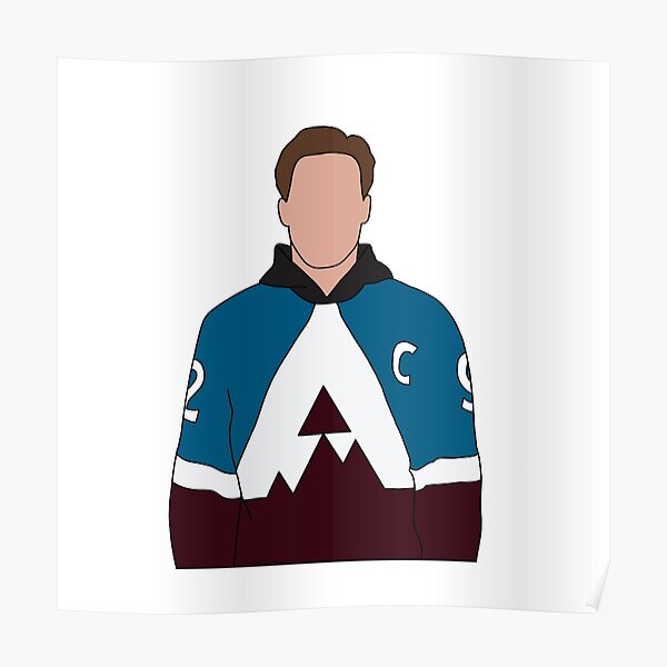 Colorado Avalanche white Gabriel Landeskog jersey shirt 92 C Captain