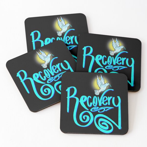 Item preview, Recovery lettering with dove designed and sold by Chillateez.