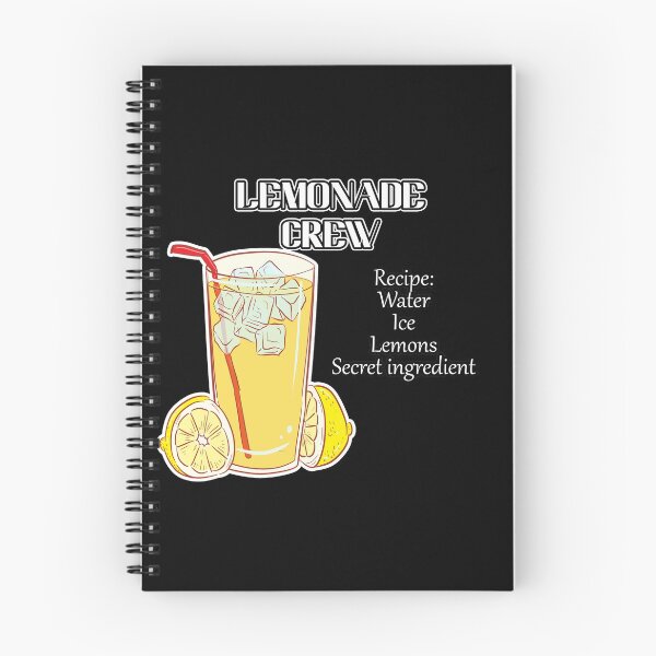 Item preview, Lemonade Crew Recipe designed and sold by NuarzDesign.