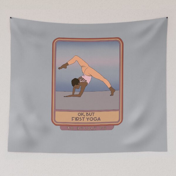 Item preview, Oki but first yoga designed and sold by Weather gifts .
