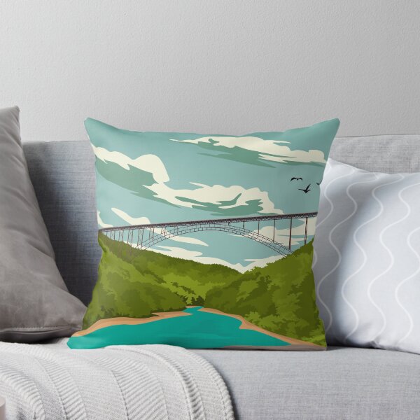 Item preview, New River Gorge National Park Travel Poster designed and sold by Stadify.