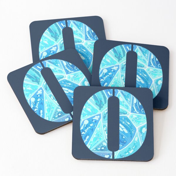Item preview, Ocean Crystal Letter-O designed and sold by PocketShadow.