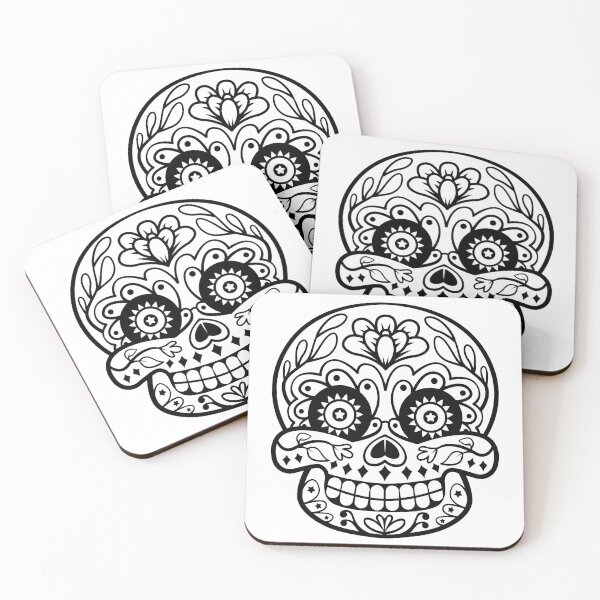 Item preview, Day of the Dead Sugar Skull designed and sold by MonoByOrion.