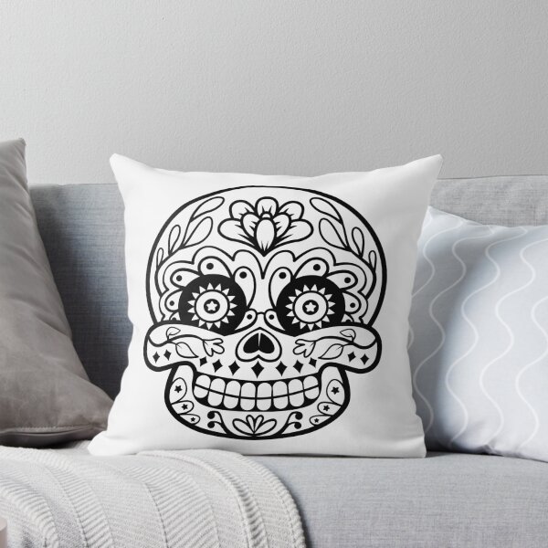 Item preview, Day of the Dead Sugar Skull designed and sold by MonoByOrion.