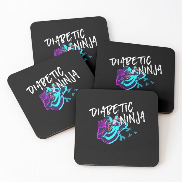 Item preview, Support T1D Diabetic Ninja Type 1 Diabetes Awareness Month designed and sold by Dressed For  Duty.