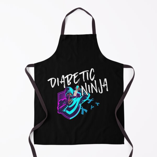 Item preview, Support T1D Diabetic Ninja Type 1 Diabetes Awareness Month designed and sold by Dressed For  Duty.